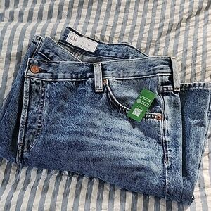 GAP Blue Boyfriend Jeans Relaxed Fit